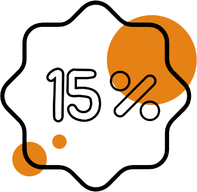 скидка 15%